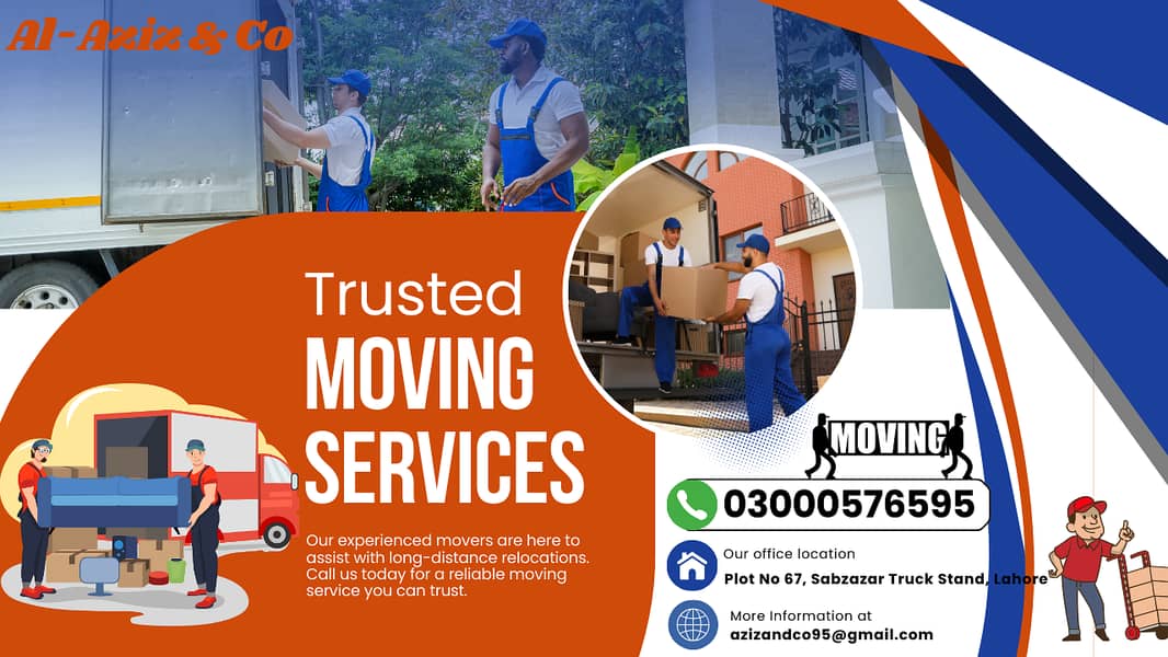 Packers & Movers /Loading unloading /Goods Transport/Cargo Services/ 0