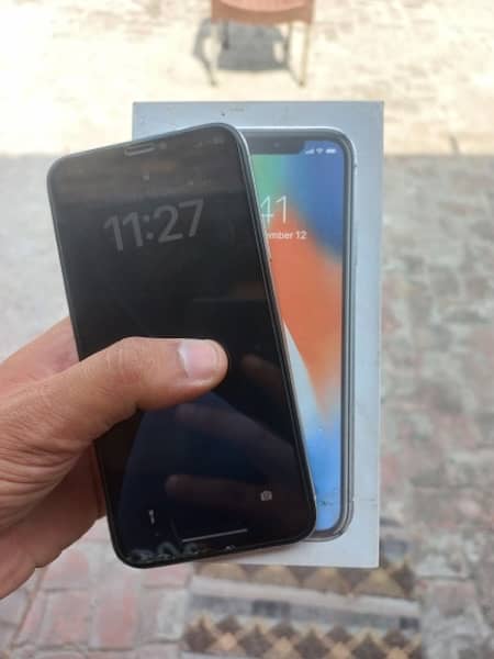 Iphone x PTA Approved 64 GB with Box 1