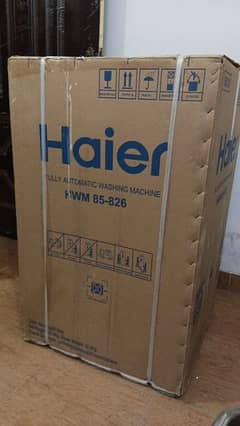 HAIER 8.5 KG FULLY AUTOMATIC UN-TOUCH PC LUSH CONDITION IN WARRANTY