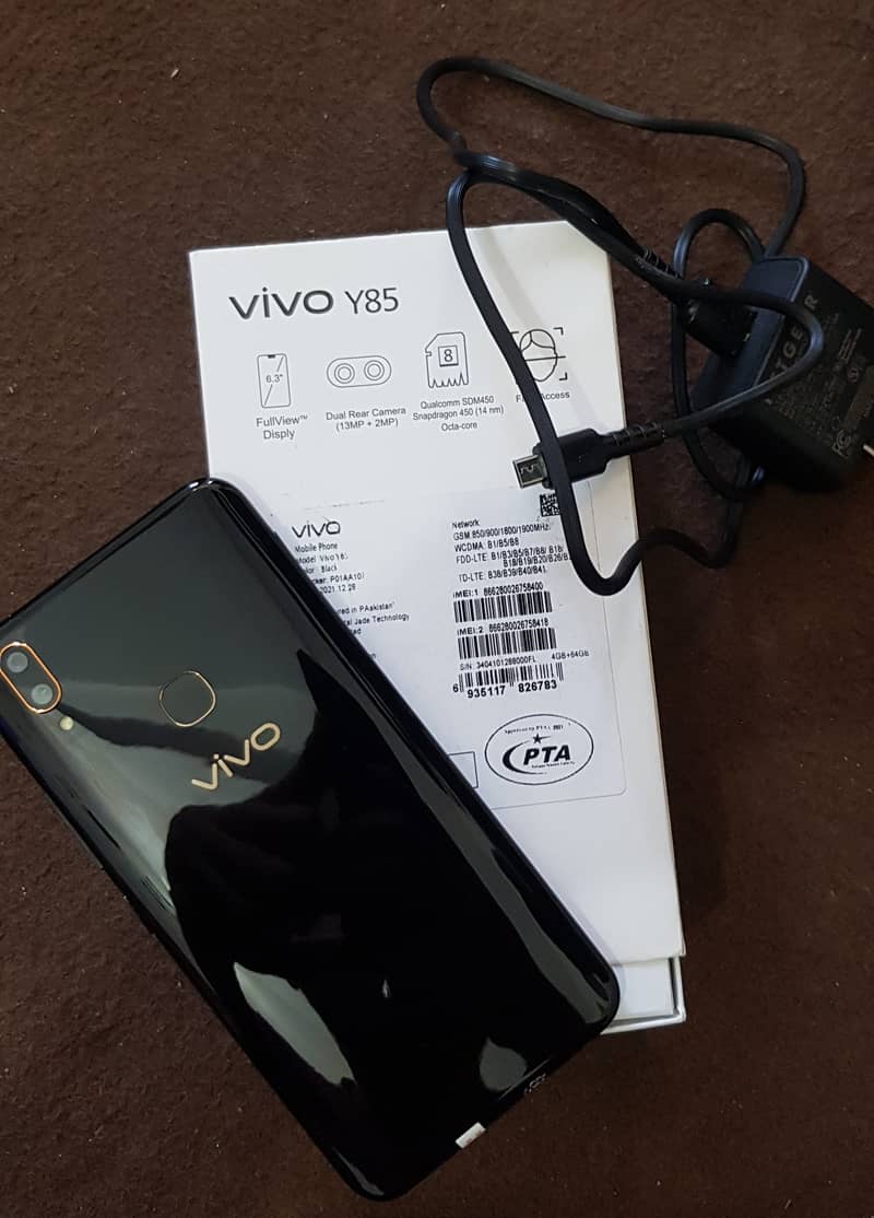 Vivo 4GB 64GB Box Complete 0