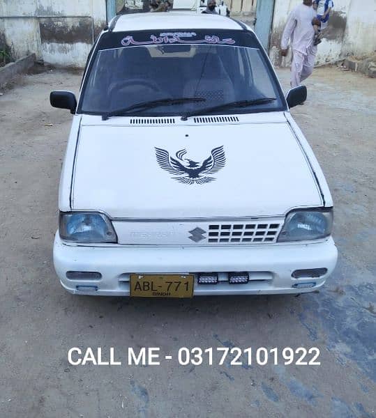 CALL -03172101922- Suzuki Mehran VX 1998 8