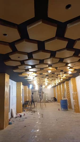 false ceiling, wallpaper, wall panel, vinyle flooring wood flooring 8