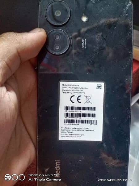 redmi 13 c 4 gb 128 gb 6 mahine waranty 1