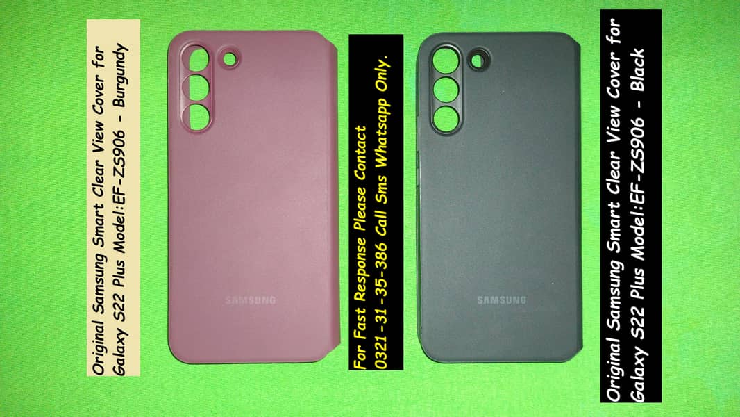 original samsung smart clear view cover for galaxy s22 plus 0