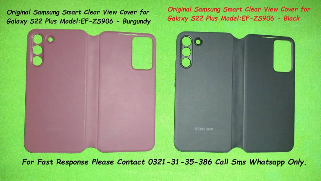 original samsung smart clear view cover for galaxy s22 plus 3