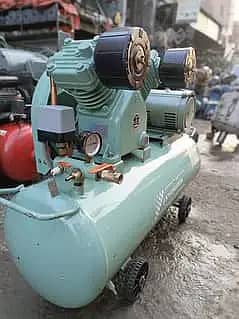 oil free Compressors/Air Compressors/Machinery/double piston/125 litr 3