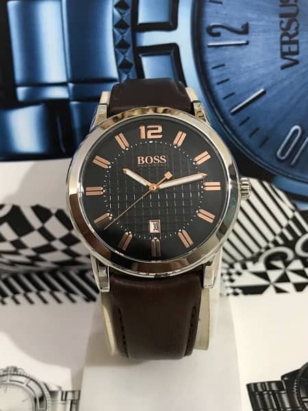 HUGO BOSS-BRAND NEW ORIGINAL WATCH-RADO-OMEGA-ROLEX-SEIKO-ARMANI-TAG 1