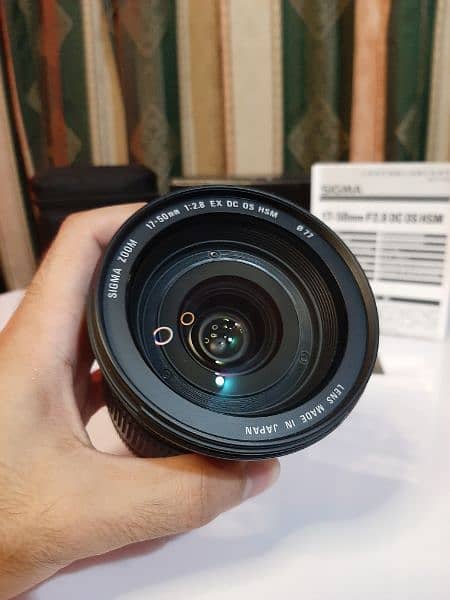 Sigma 17-50 f2.8 Lens (Nikon Mount) Brand New 2