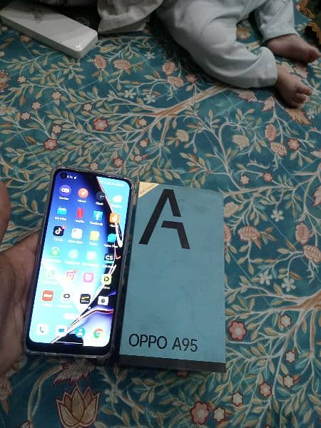 oppo A95 official pta 8+8/128 2