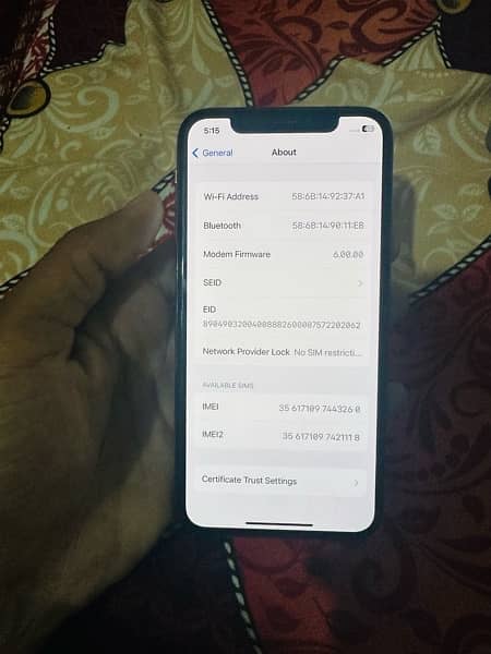 iPhone XS 64GB NON PTA factory unlock 5