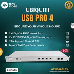 Ubiquiti/UniFi/USG-Pro-4/Best/Security/Gateway (With Box)