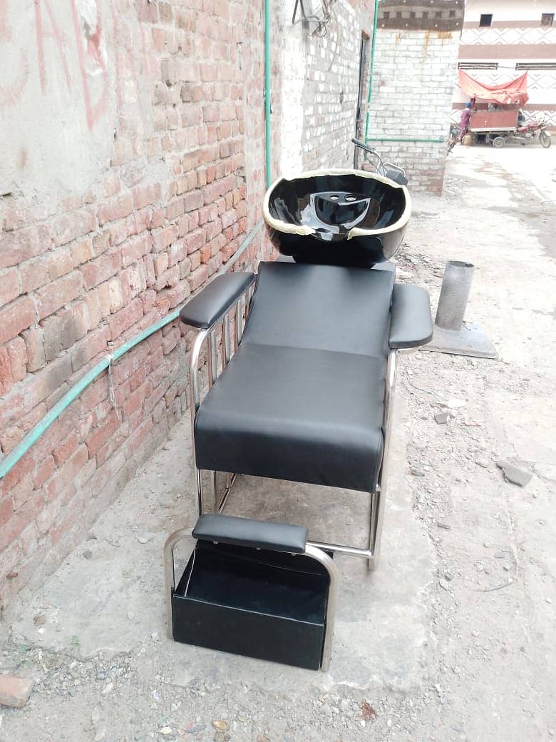 Saloon chair / Barber chair/Cutting chair/Massage bed/ Shampoo unit 15