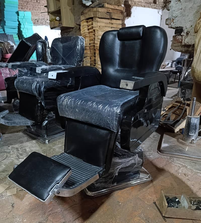 Saloon chair / Barber chair/Cutting chair/Massage bed/ Shampoo unit 17