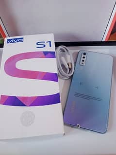 vivo S1 (8Gb/256Gb) ram full new with box and charger lush condition