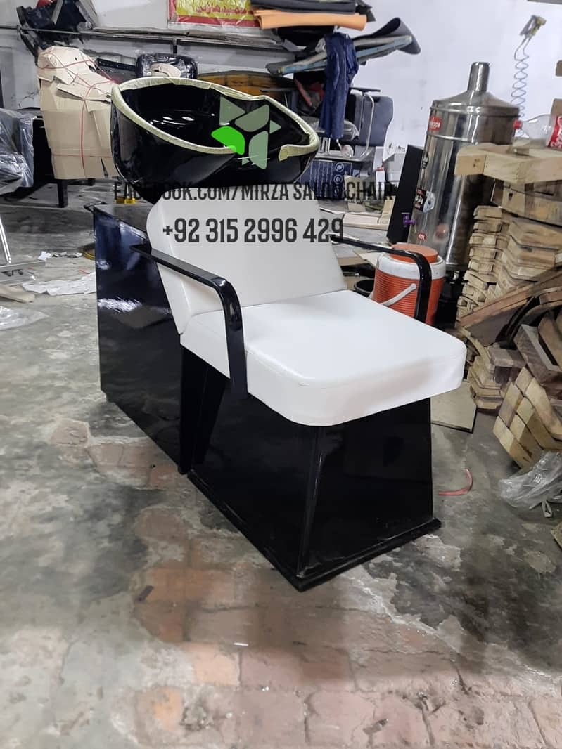 Saloon chair / Barber chair/Cutting chair/Massage bed/ Shampoo unit 7