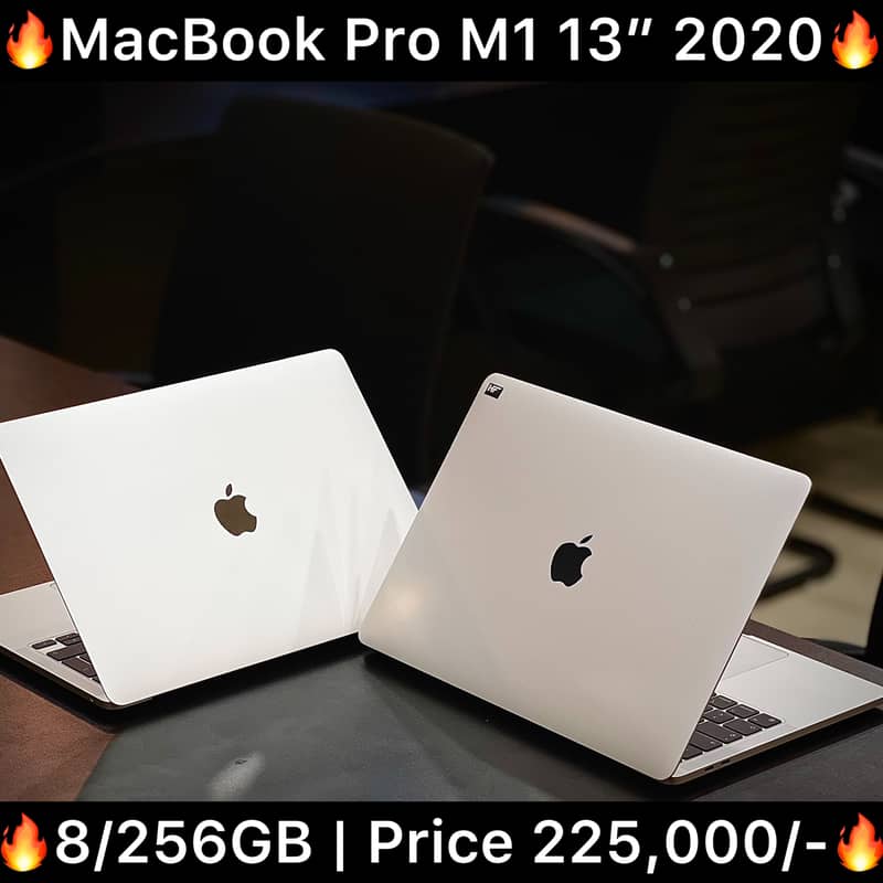 Apple MacBook Pro M1 256GB 8GB 13 Inch 2020 TouchBar 2021 2022 2023 0