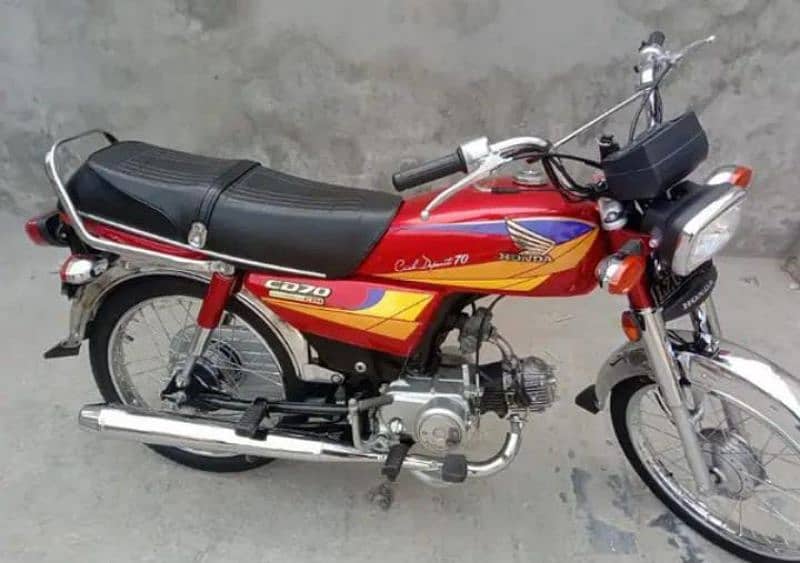 Honda CD 70 bike 1