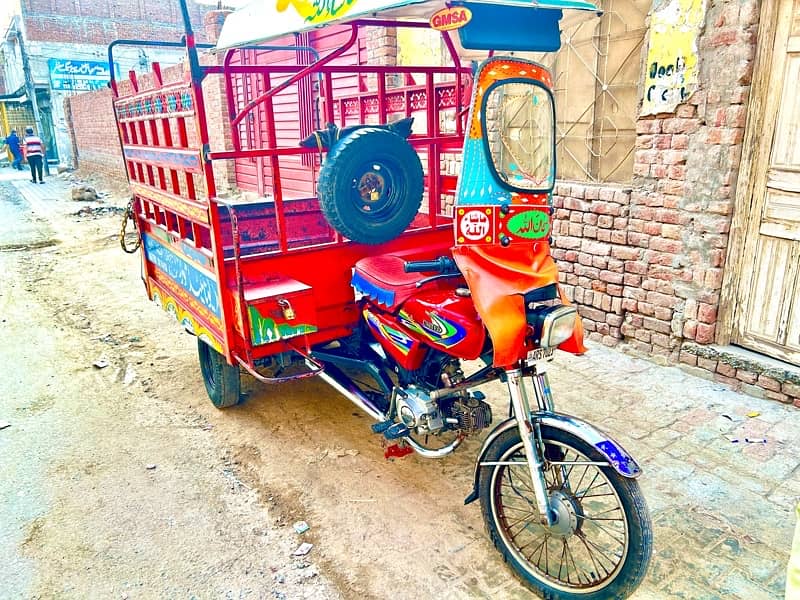 United 100cc lodar Rickshaw 5