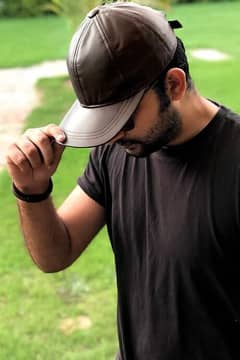 Premium Quality Leather Caps||Idrees Leather|100% pure Leather