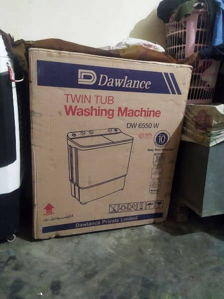 dawlance washing machine and spinner 2