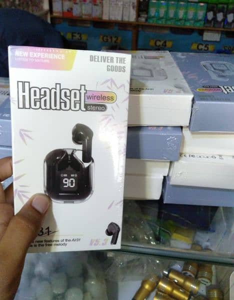 Wireless Headset Model A31 3