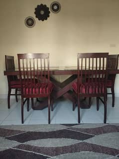 6chairs dinning set 0