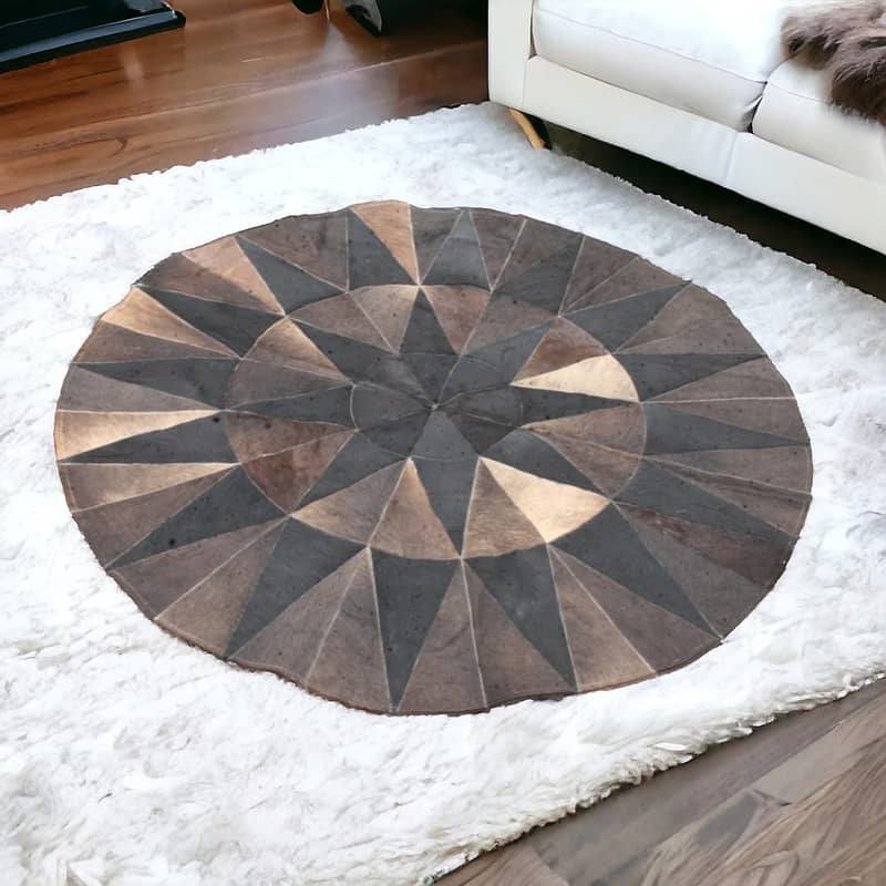 Pure Leather Rugs|Leather Carpets|Customised Rugs &Carpets 1