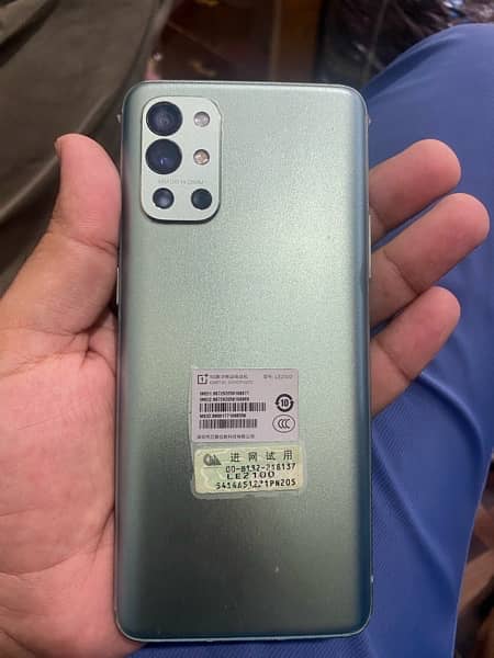 oneplus 9r brand new condition front break jusy duel sim 2