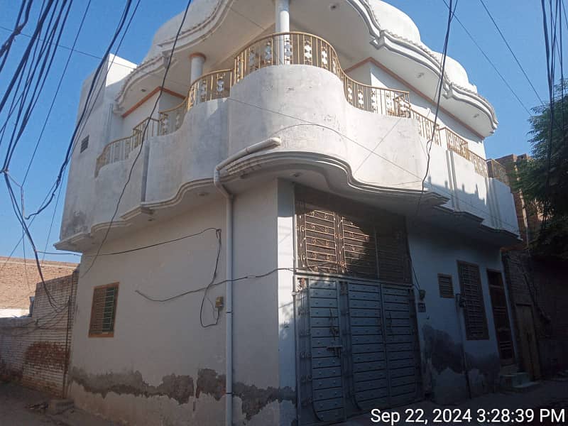 10 MARLA HOUSE FOR SALE IN MDA SHAHDAB CHOWK MULTAN 0