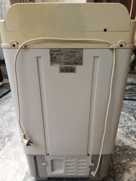 Kenwood washing machine KWM-899W, 8 kg 2