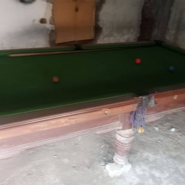 snooker tabel 3/6 2