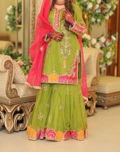 Bridal Mehndi Dress