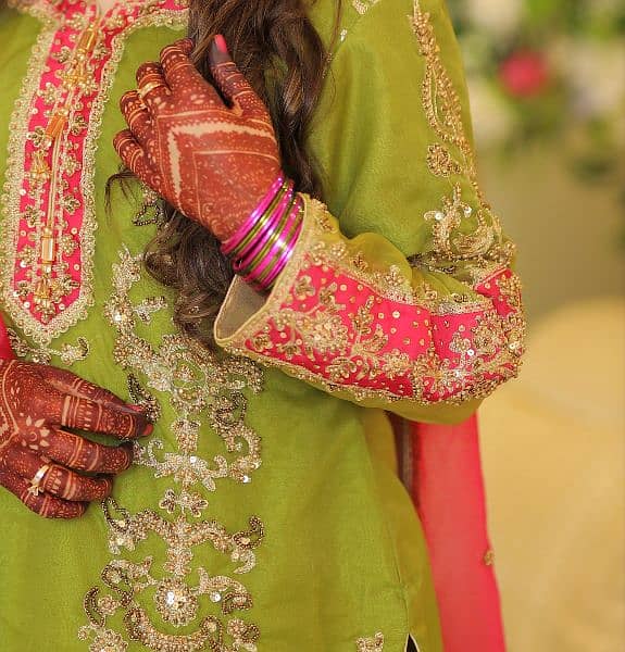 Bridal Mehndi Dress 1