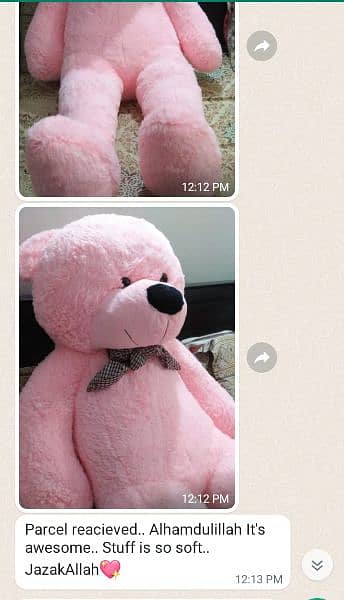 imported tedy bear gaint size 3 feet to 7 feet all sizes available 5