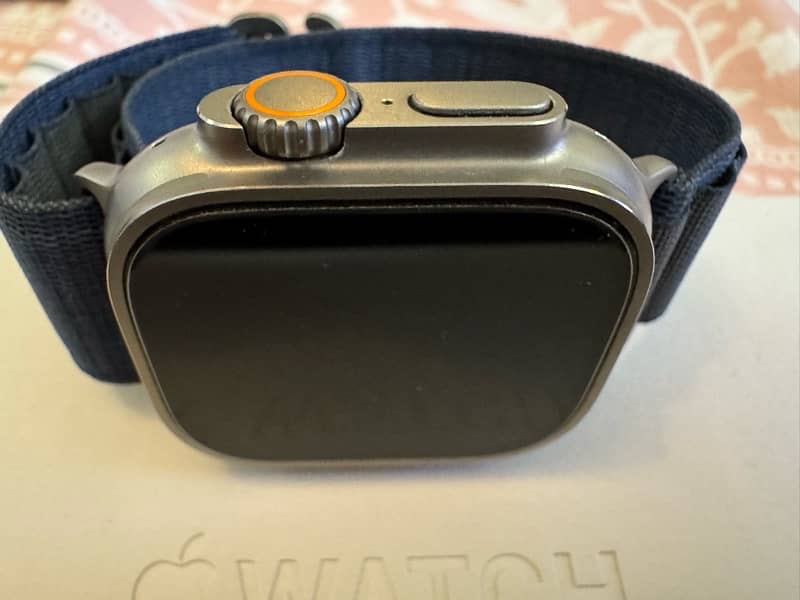 Apple Watch Ultra 2 Blue Strap 1