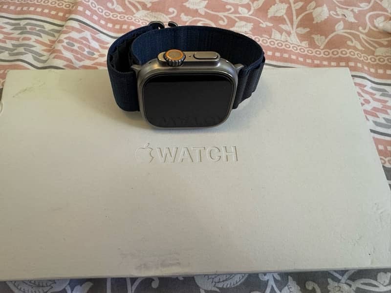 Apple Watch Ultra 2 Blue Strap 2