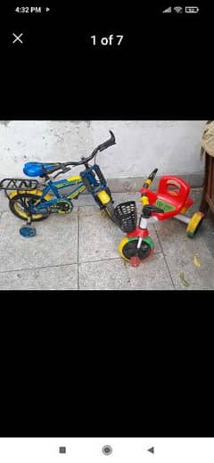 kids imported bicycle and tricycle 0