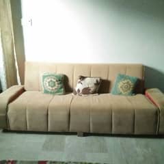 2 Sofa cumbead for sell,,25000