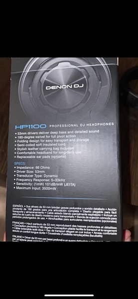 Denon HP1100 1