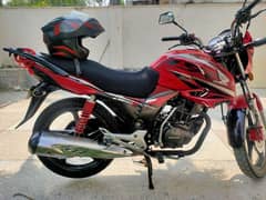 Honda CB 150F 2022 Islamabad Number Good condition