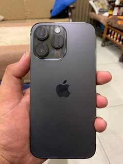 I phone 14 pro Max 128gb Black colour non pta