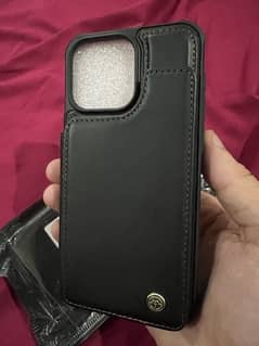 Iphone 15 pro max leather wallet Case Cover 0