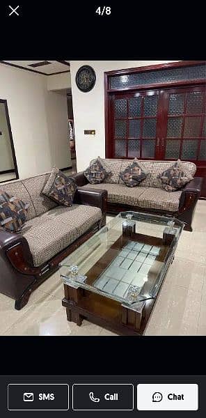 7 Seater Sofa set with centre table 1