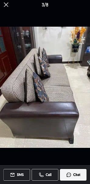 7 Seater Sofa set with centre table 2