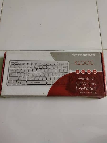 Wireless Keyboard & Hard Drive 500GB 1