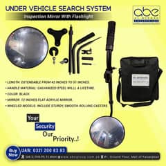 TELESCOPIC DETECTION MIRROR DETECTION UNDER VEHICLE SAFETY INSPECTION