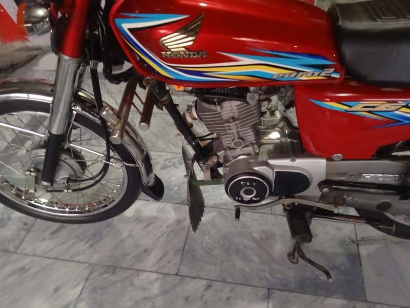 Honda bike 2018 model attock number 10