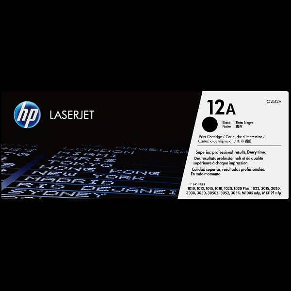 Hp Toner 12a/35a/85a/05a/80a/49a 3