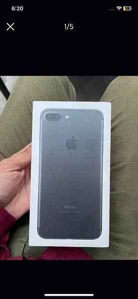 iphone 7plus pta 128gb with box 2