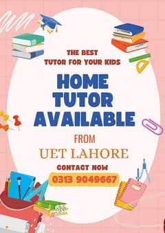 Home Tutor Available